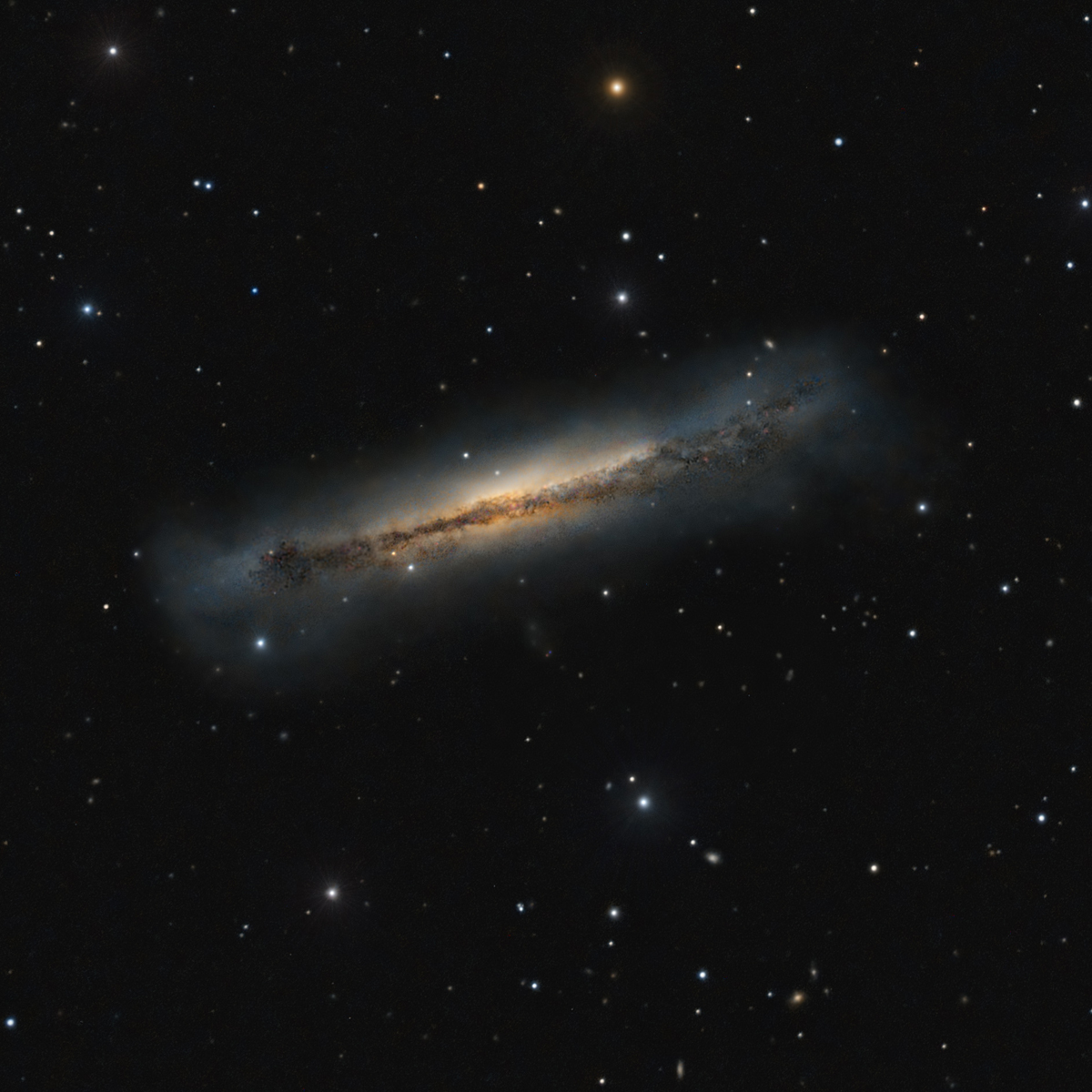 NGC3628 galaxi leo derek santiago