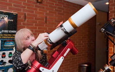 People enjoying M-Uno at London AstroFest 2016  