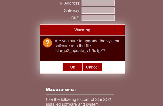 Stargo2pro plus update 03