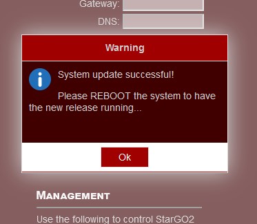 Stargo2pro plus update 04