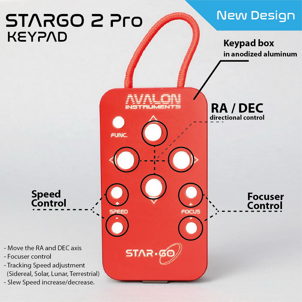 StarGo 2pro keypad