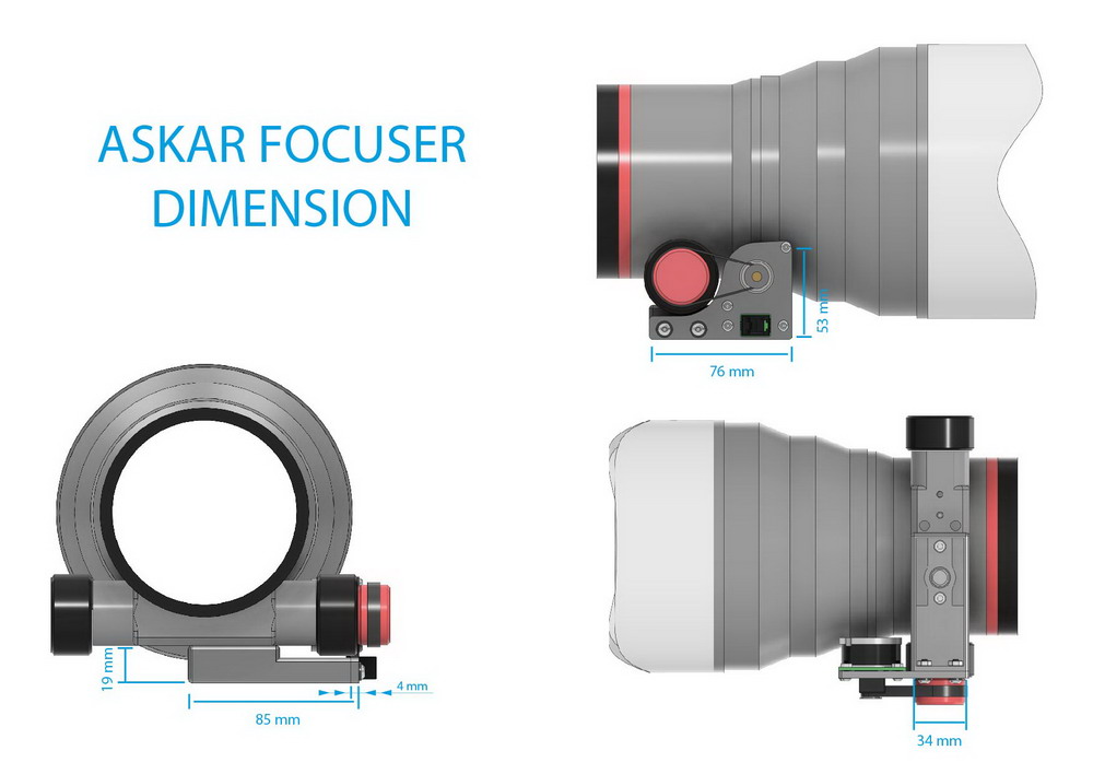 Askar focuser dimensions 1000