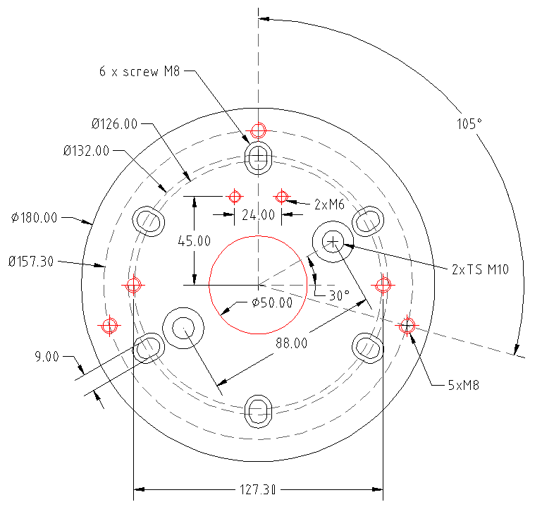 m uno base flange 01