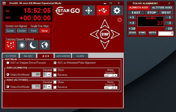 Avalon Polar Alignment Tool