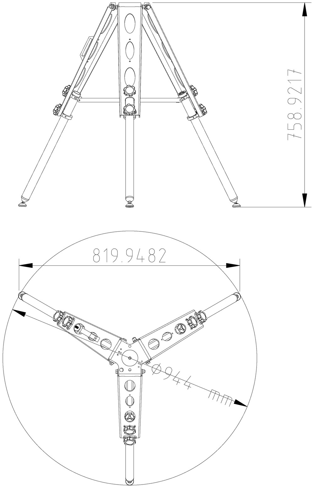 t pod 70 height b