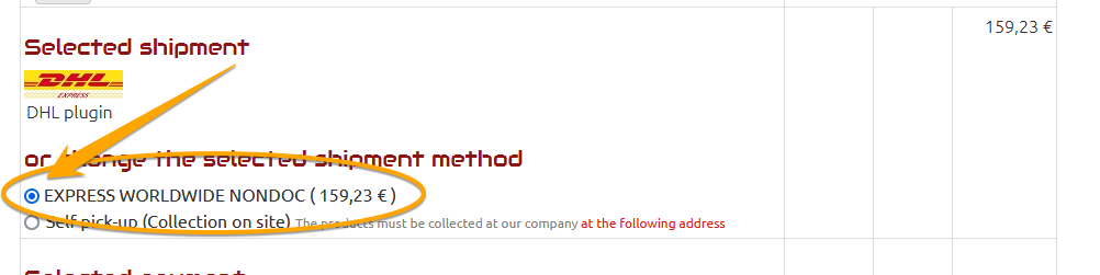 shipping costs